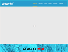 Tablet Screenshot of dreamfel.com